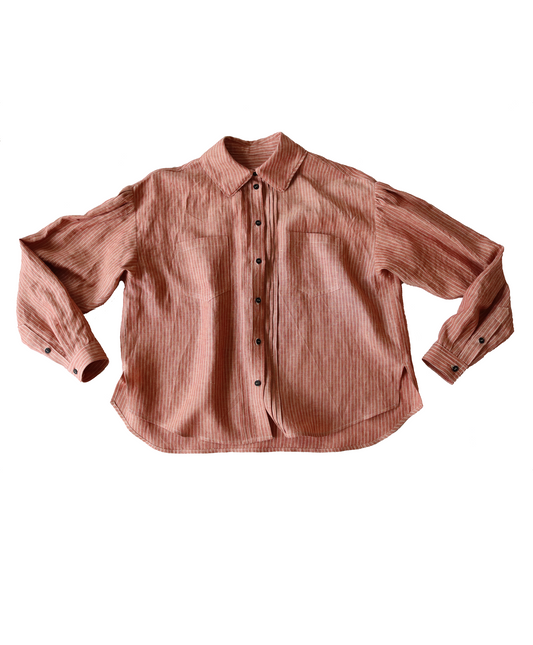 Thea Shirt in Clay Pot